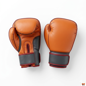 Guantes de Boxeo Profesionales de Alta Calidad, Material de Cuero, Cierre de Gancho y Bucle Personalizable, Transpirables, Antideslizantes, Unisex, 14oz - Product Image 3