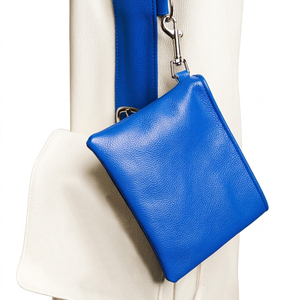 กระเป๋ากอล์ฟหนังสั่งทำขายส่ง ดีไซน์เองได้ น้ำหนักเบา สีพื้น คุณภาพสูง สีขาว กระเป๋ากอล์ฟหนังสำหรับเล่นโปโล - Product Image 3