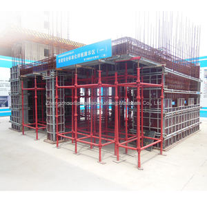 Coffrage à cadre en acier et aluminium bon marché Coffrage modulaire à panneaux en béton pour la construction de murs à colonnes - Product Image 6