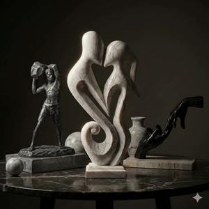 Escultura de Animales en Granito Pulido de la Mejor Calidad para Muebles de TV, Jardines, Paisajes y Interiores de Resorts, Disponible a Precio de Fábrica - Product Image 4