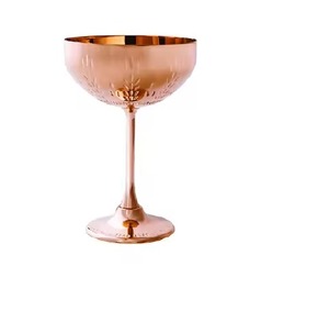 Gobelet à vin classique en métal, calice traditionnel gravé, coupe à boire vintage, article de bar antique, cadeau - Product Image 4