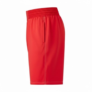 กางเกงชกมวยสีแดงสั่งทำขายส่งสำหรับผู้ชาย น้ำหนักเบา เหมาะสำหรับฝึกซ้อมและต่อสู้ - Product Image 2