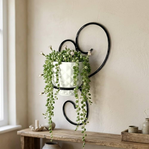 Support de suspension pour plantes d'extérieur, support de jardinage pour terrasse, supports métalliques pour plantes, porte-pot de fleurs de style rustique haut de gamme en promotion - Product Image 4