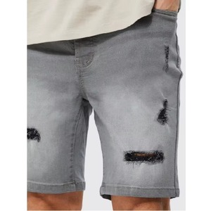 Asturbanwear Factory <b>Cheap</b> Price Men's Denim Jeans Shorts Comfortable Mid Waist Customized 100% Cotton Waterproof Breathable - Product Image 5