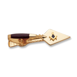 Pinza de Corbata Masónica Vintage con Diseño de Herramienta de Masón, Rito Escocés, Shriners, Maestro Masón, Regalia, Marca de Alta Calidad - Product Image 2