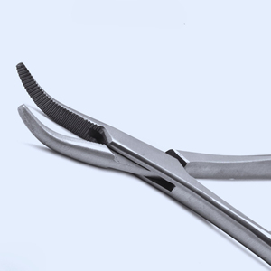 Portaagujas Mathieu para suturas quirúrgicas, instrumento de acero inoxidable para sujetar y guiar agujas - Product Image 5