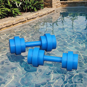 Haltères flottants pour la natation et les jeux aquatiques - Sécurité en piscine et outils et accessoires de piscine personnalisés - Product Image 2