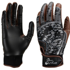 ถุงมือตีเบสบอลโลโก้แบบกำหนดเอง ถุงมือตีเบสบอลหนังกันลื่นระดับมืออาชีพสำหรับผู้เล่นเบสบอลผู้ใหญ่และเยาวชน - Product Image 6