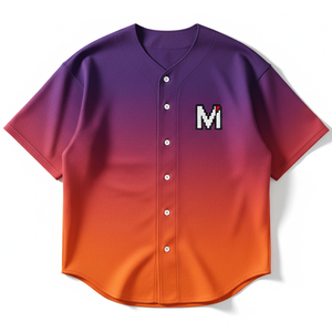 Professional Baseball Jersey Full Button Sublimated Uniform Moisture Wicking <b>Athletic</b> Wear Custom Name Number Printed - Product Image 1