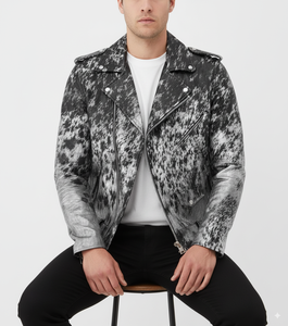 Wholesale Cowhider <b>Leather</b> <b>Jacket</b> Customized <b>Leather</b> <b>Jacket</b> <b>Long</b> Sleeves <b>Leather</b> <b>Jacket</b> Solid Color <b>Leather</b> <b>Jacket</b> - Product Image 3