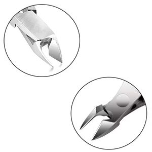 Cortacutículas Profesional de Acero Inoxidable de Alta Calidad, con Apertura de Mandíbula Ancha para el Cuidado de las Uñas, Duradero - Product Image 6