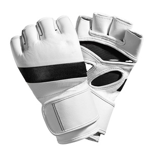 Guantes de MMA de Cuero de Alta Calidad para Muay Thai y Kickboxing, Ecológicos, de Secado Rápido, Estilo Lujoso, con Pantalla Táctil - Product Image 6