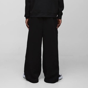 Pantalones Anchos Marrones para Hombre, Cintura Elástica, Pantalones Deportivos Casuales de Poliéster, Diseño Sólido, Estilo Invernal, Ecológicos, FONILBEST SPORTS - Product Image 5
