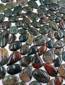 Cabochon en Sardine Naturelle Polie Faite à la Main, Vente en Gros, pour Fabrication de Bijoux, Fourniture d'Usine, Coupe Coussin, Coupe Poire - Product Image 3