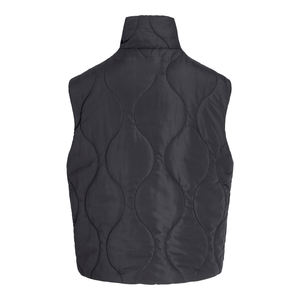 Chaleco acolchado grueso para mujer, talla grande, con logo personalizado, para equitación, esquí y actividades al aire libre, con cuello alto y diseño acolchado. - Product Image 2