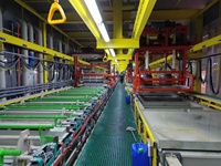 Usine automatique métal galvanoplastie Zinc Nickel machines Zinc Electropl placage ligne baril pour attaches vis écrous boulons