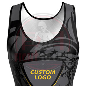 Nueva Llegada, Trajes de Lucha Ligeros de la Más Alta Calidad, Ropa de Artes Marciales de Spandex y Poliéster Estampado con Cuello Redondo - Product Image 5