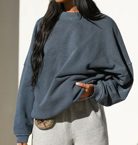 <b>women</b> sweatshirt Best-selling Factory Custom Wholesale Fall <b>Fleece</b> Fabric Print <b>Pattern</b> Regular Fit <b>women</b> hoodies - Product Image 2