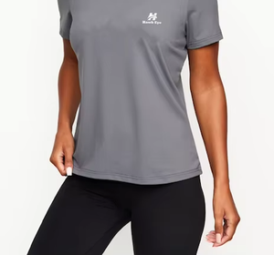 Camiseta de manga corta 100% algodón, básica, lisa, con impresión de logotipo personalizado, cuello redondo, camisetas de verano para mujer. - Product Image 2