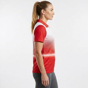 Camisetas Polo de Alta Calidad, Manga Corta, Corte Regular, para Hombre y Mujer, con Logotipo Personalizado OEM, Botones Cubiertos con Transferencia Térmica - Product Image 2