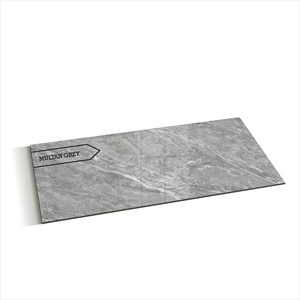 Multan Gris 600x1200mm Carreaux de bois de porcelaine au design moderne finition brillante pour salle de bain mur et sol pour usage intérieur halls centres commerciaux - Product Image 1