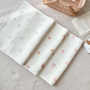 [Hwaeum] Hwaeum BeBe Pure Cotton <b>Waterproof</b> Pad Infant Breathable Mattress Cover Washable Urine Mat Baby Bedding Korea - Product Image 1