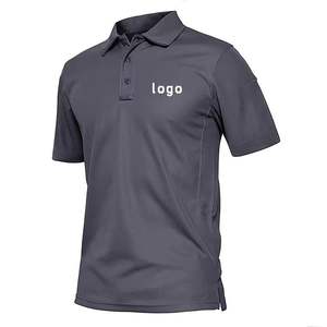 Camisetas Polo de Golf para Hombre y Mujer al por Mayor, con Logotipo Personalizado, de Poliéster y Algodón Suave, con Cuentas en Relieve - Product Image 1