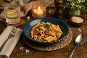 Round <b>Ceramic</b> Pasta Bowl Solid Color Minimalist Design Dinnerware Type Dishes & <b>Plates</b> Best Quality - Product Image 2