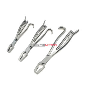 Veterinary Orthopedic 3 Piece <b>Set</b> Mini Kern Bone Reduction Forceps Bone Holding Forceps Stainless Steel Manual General Surgery - Product Image 1