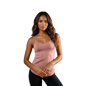 Ensemble de débardeurs d'été haut de gamme pour femmes, respirants et écologiques, avec bretelles, style élégant, vente en gros - Product Image 2