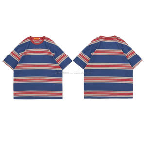 เสื้อยืดแขนสั้นผู้ชาย, เสื้อยืดผ้าฝ้ายคอกลมทรงหลวมลำลองฤดูร้อน - Product Image 6