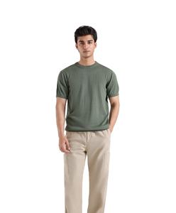 Venta caliente cómodo nuevo estilo transpirable de gran tamaño cómodo logotipo personalizado camiseta para hombres Fitness Wear hombres camiseta - Product Image 1