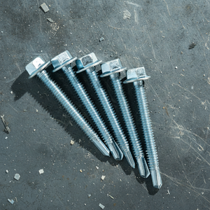 Tornillos Autorroscantes de Cabeza Hexagonal Premium (Métricos/Pulgadas) con Recubrimiento de Zinc Clase 8, Resistentes a la Corrosión, Rosca Profunda y Gruesa - Product Image 1