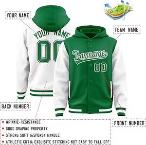 Chaqueta de Invierno Cálida y Cómoda para Hombre, Estilo Letterman, con Cuello Alto, Logotipo Frontal, Resistente al Viento, Ecológica, de Alta Calidad a un Precio Razonable - Product Image 4