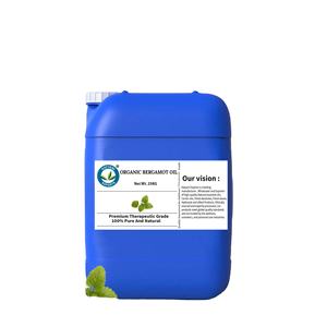 Aceite Esencial de Bergamota Orgánico Natural 100% Puro para Limpieza del Hogar y Cuidado de la Piel, Fórmula OBM de la India - Product Image 1