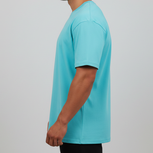 T-shirt Premium Homme 100% Coton Haute Qualité Coupe Oversize Épaules Tombantes 200 GSM – Impression Personnalisée – T-shirt Vierge pour Homme - Product Image 2