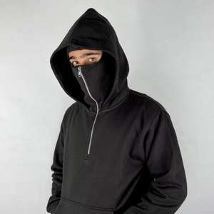 Sudadera con Capucha Ninja para Hombre, Transpirable, Diseño Nuevo, Alta Calidad, Color Sólido, con Bolsillos - Product Image 5