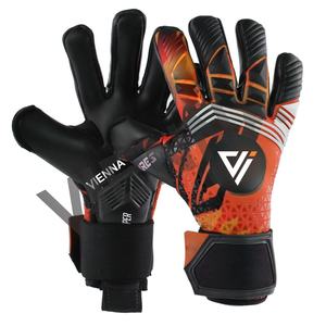 High Quality Customizable German <b>Latex</b> Professional Goalkeeper Gloves Non-Slip Breathable Design Adjustable Wrist Strap <b>for</b> <b>Men</b> - Product Image 5