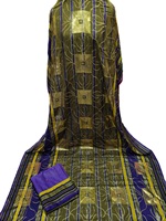Nouvelle Robe de Mariée Africaine Élégante pour Femme, Tissu Jacquard Uni en Spandex/Polyester, Séchage Rapide, Poids Moyen, Qualité Industrielle