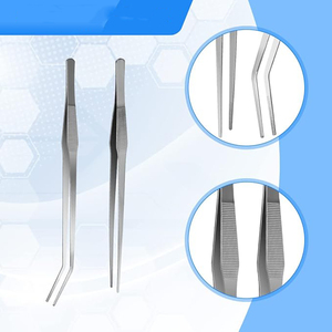 Pinzas de Alimentación para Lagartos de Acero Inoxidable Alemán de 12 y 15 Pulgadas, Reutilizables y Ecológicas, Pinzas Extra Largas para Alimentación de Insectos, Venta al Por Mayor OEM para Serpientes - Product Image 3