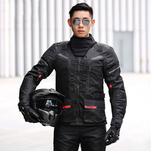 OEM Design Cordura Waterproof Breathable Flame-Retardant Racing Motorcycle Suit Jacket & Pant Set Leather Textile All Seasons - Product Image 3