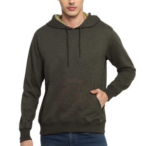 Sudadera con Capucha Extra Grande para Hombre, de Algodón Suave y Felpa, Informal, para Otoño e Invierno, Uso Diario, Proveedor de Ropa Personalizada - Product Image 3
