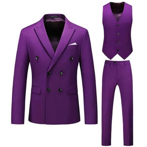Trajes Formales para Hombre, Blazers, Esmoquin, Traje de Fiesta, Boda, Informal, de Negocios, Pantalón, Chaqueta, con Logotipo Personalizado - Product Image 1
