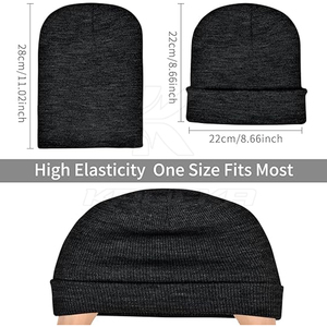 Gorros de Invierno Unisex Premium, 100% Acrílico, Tela Cómoda, Ajuste Ajustable, Uso en Exteriores, Uso Diario, para Clima Frío - Product Image 5
