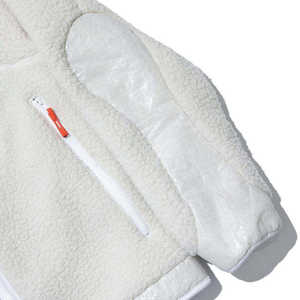 Veste polaire tactique personnalisée pour homme, hiver, manches longues, fermeture éclair, col montant, doublure Sherpa, manteau polaire, vêtements pour temps froid, grandes tailles, OEM - Product Image 5