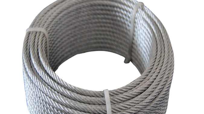 1960MPA High Tensile Galvanized Steel Wire Rope for General Purpose