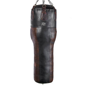 Sacos de Boxeo Resistentes para Golpes Altos y Bajos, Entrenamiento de MMA y Kickboxing, Logotipo Personalizado, Cuero PU PVC, Duraderos, Opciones Rellenas y Sin Rellenar - Product Image 6