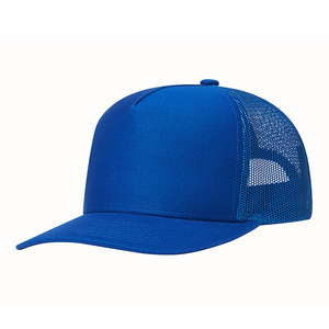 Custom Original <b>Satin</b> <b>Lined</b> 5-Panel 100% Cotton Canvas Mesh 3D Embroidery Front Panel Curved Brim Unisex Trucker <b>Hat</b> Outdoor - Product Image 6