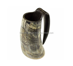Buffalo Horn <b>Mug</b> Handmade Natural Material Durable Stylish Unique Tableware for Dining Table Decoration - Product Image 2