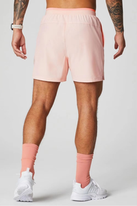 Everyday Training 100% Cotton <b>Mens</b> Breathable <b>Lightweight</b> Eco-Friendly Street Style Sport <b>Shorts</b> Stretch Woven for <b>Men</b> - Product Image 3